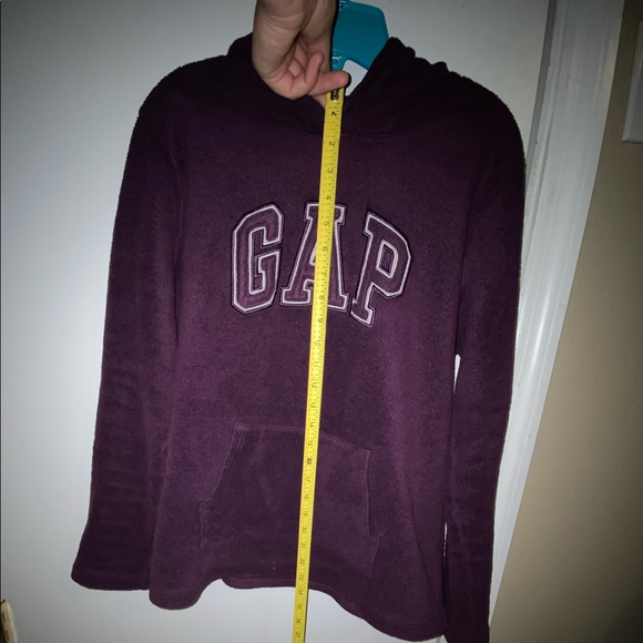 Gap Purple Fleece Sweater Large Pre-owned SOLD - Picture 5 of 11
